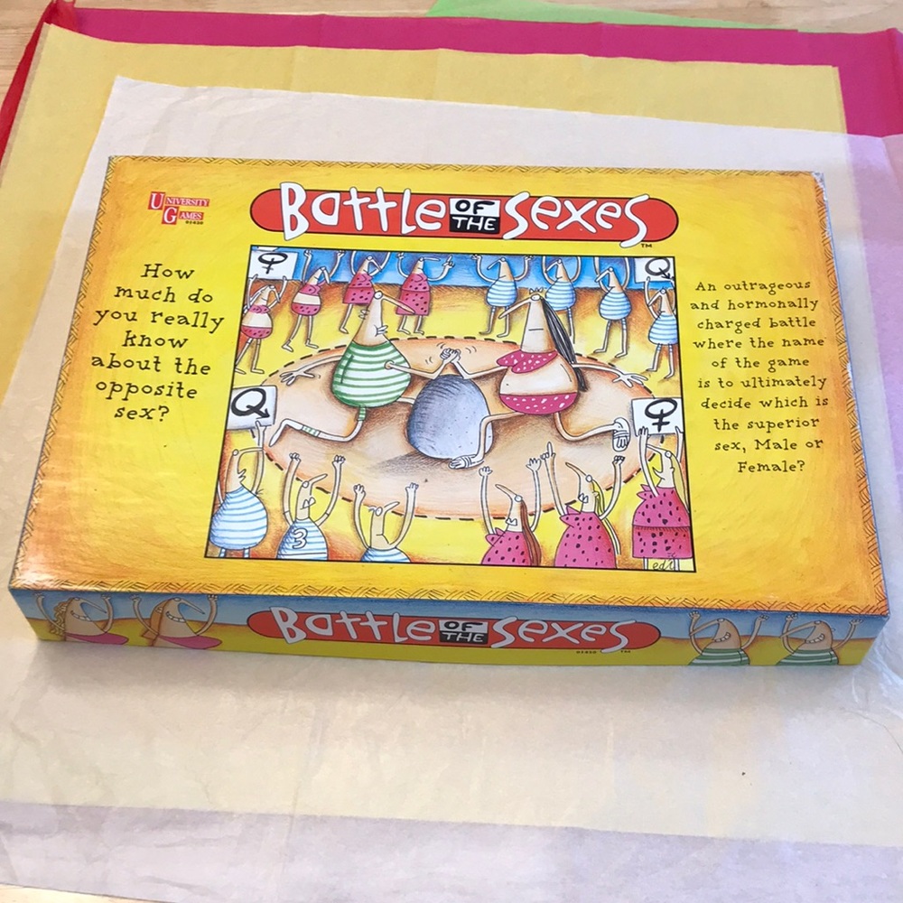 🎉2 for $15 Sale🎉Battle of the Sexes Board Game